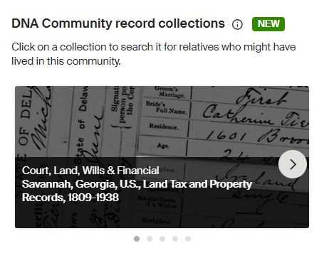 Ancestry DNA Community Record Collections-Early South Carolina African Americans 1