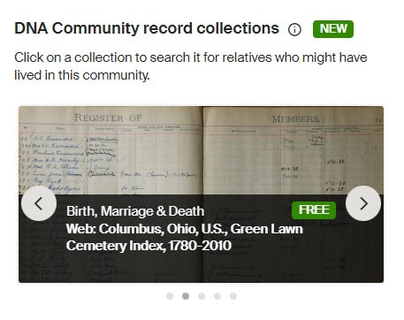 Ancestry DNA Community Record Collections-Virginia and Southern Ohio African Americans 2