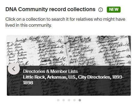 Ancestry DNA Community Record Collections-Northern Louisiana and Southern Arkansas African Americans 5
