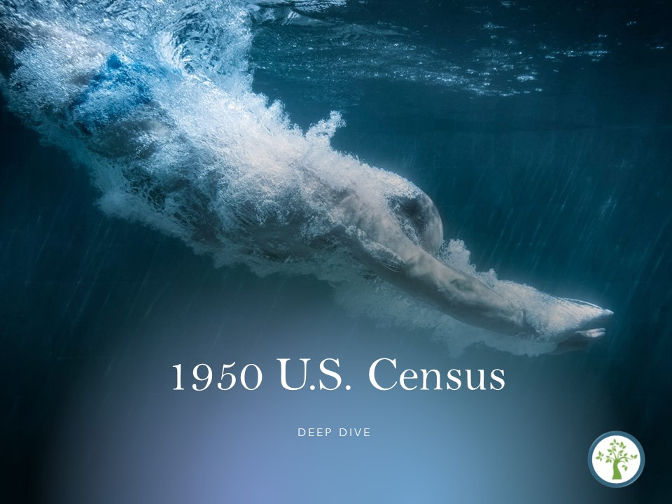 Genealogy Presentation, 1950 U.S. Census, Genealogy Records