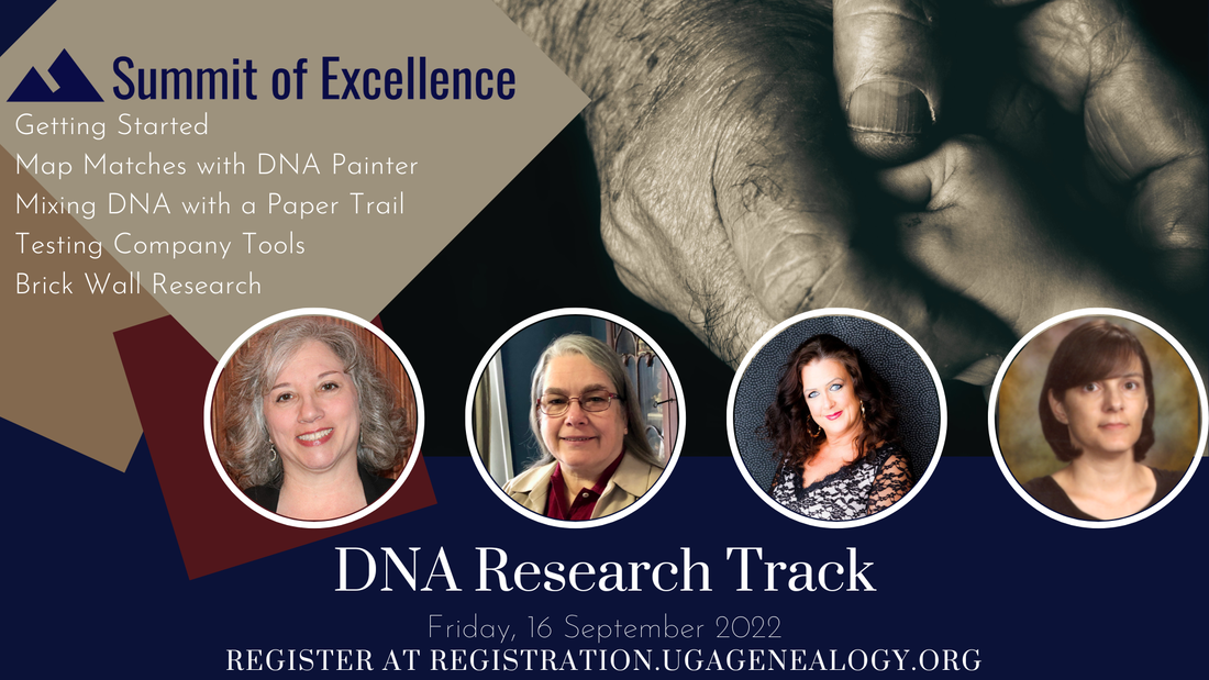 UGA Summit of Excellence, DNA Genealogy Presentation, Diane Henriks, Genealogy Speaker