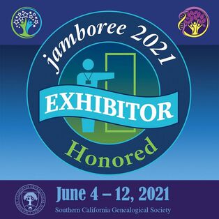 Genealogy Jamboree Honored Exhibitor Honer