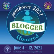 Genealogy Jamboree Blogger Honored