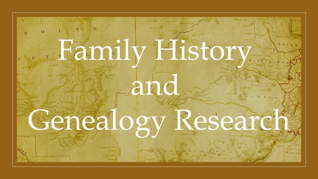 Family History Research, Genealogy Research, Ancestry Research, Family Tree Research
