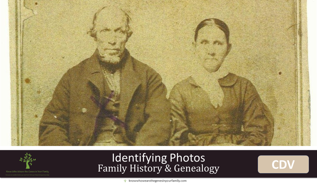 Dating Old Photos, Identifying Family History Photos, CDV Photographs