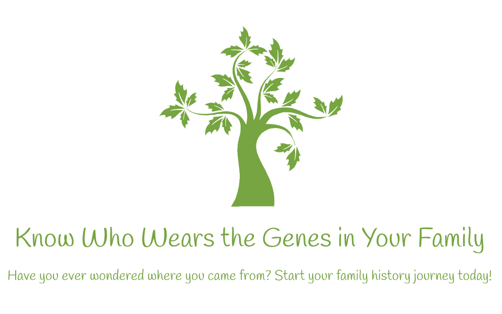 Know Who Wears the Genes in Your Family Logo