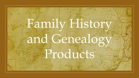 Family History and Genealogy Products, Family History and Genealogy Heirlooms
