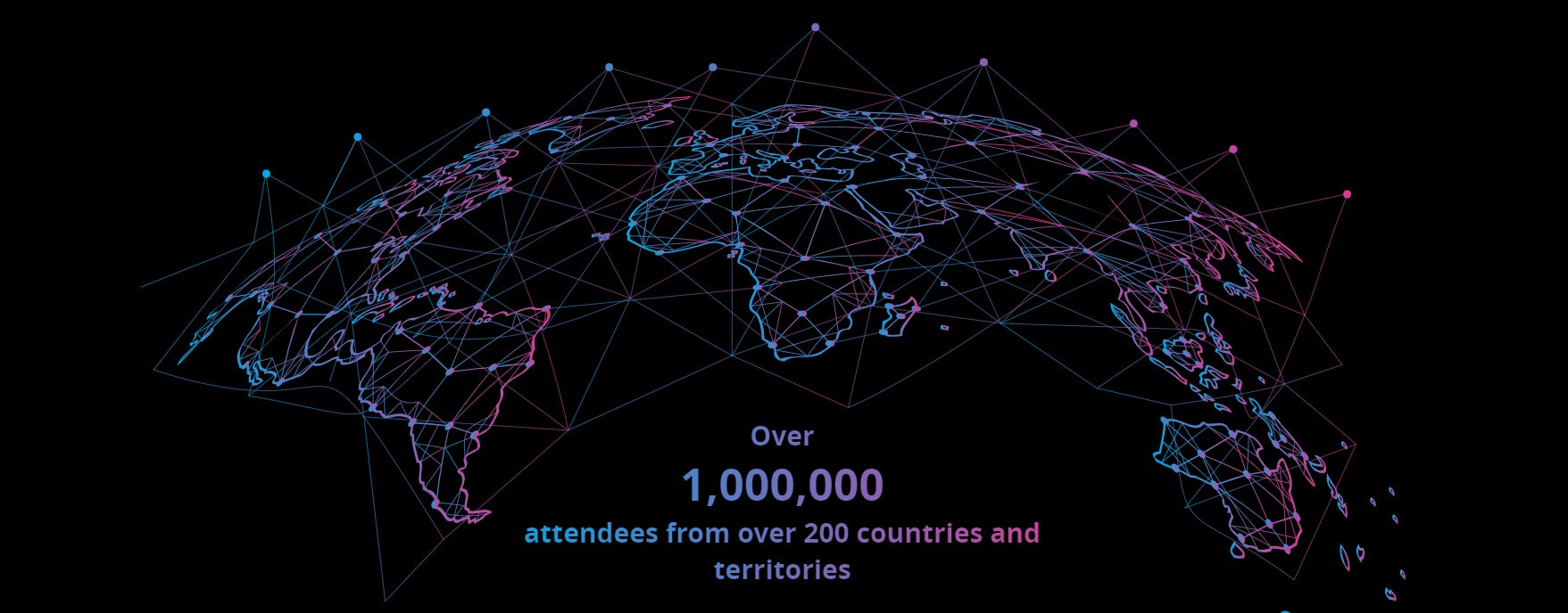 RootsTech Connect 2021  Attendees World Map Screenshot