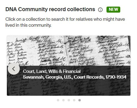 Ancestry DNA Community Record Collections-Early South Carolina African Americans 5