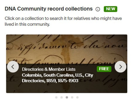 Ancestry DNA Community Record Collections-Coastal Carolina African Americans 3