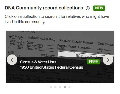 Ancestry DNA Community Record Collections-Coastal Carolina African Americans 4
