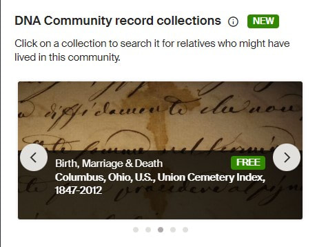 Ancestry DNA Community Record Collections-Virginia and Southern Ohio African Americans 3