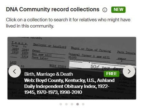 Ancestry DNA Community Record Collections-Virginia and Southern Ohio African Americans 4