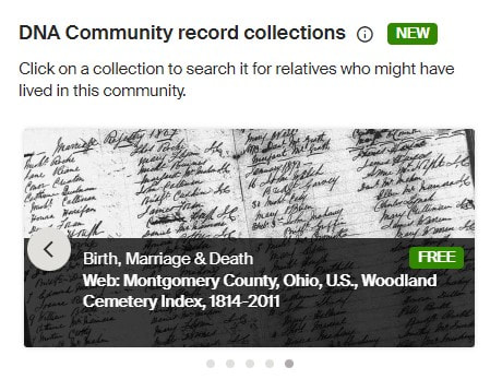 Ancestry DNA Community Record Collections-Virginia and Southern Ohio African Americans 5