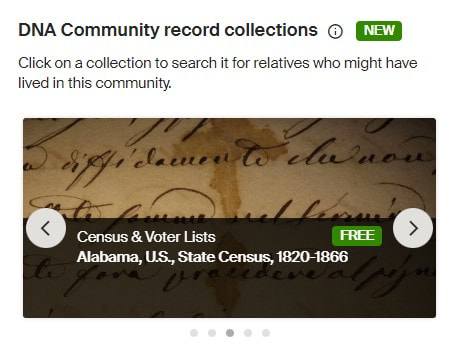Ancestry DNA Community Record Collections-Early Southern United States African Americans 3
