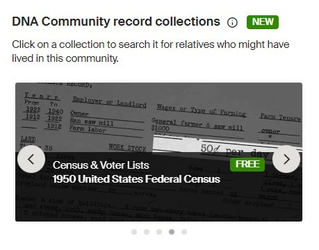 Ancestry DNA Community Record Collections-Early Southern United States African Americans 4