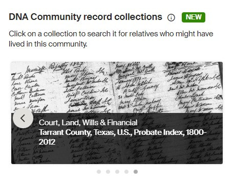 Ancestry DNA Community Record Collections-Early Southern United States African Americans 5