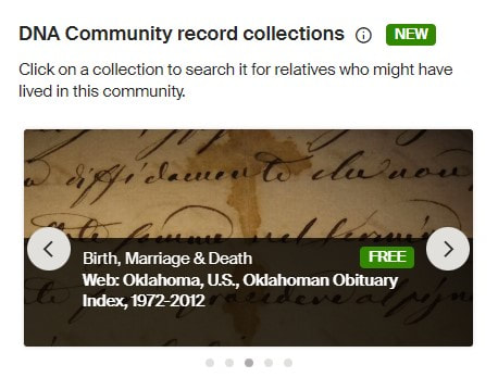 Ancestry DNA Community Record Collections-East Texas and Oklahoma African Americans 3