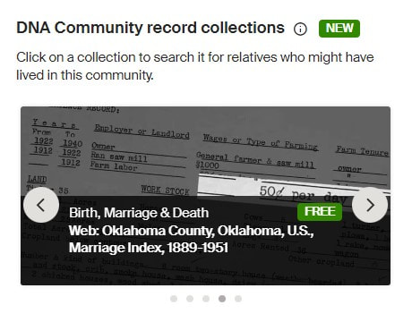 Ancestry DNA Community Record Collections-East Texas and Oklahoma African Americans 4