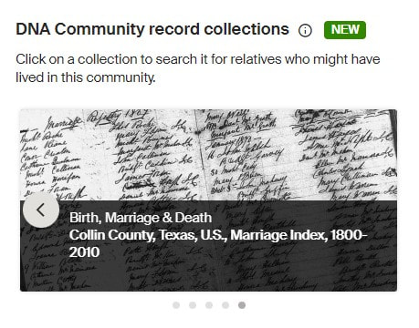 Ancestry DNA Community Record Collections-East Texas and Oklahoma African Americans 5