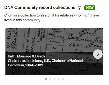 Ancestry DNA Community Record Collections-South and Central Louisiana African and Creole Americans 1