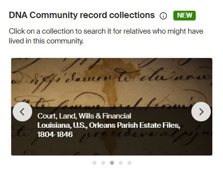 Ancestry DNA Community Record Collections-South and Central Louisiana African and Creole Americans 3