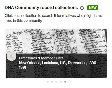 Ancestry DNA Community Record Collections-South and Central Louisiana African and Creole Americans 5