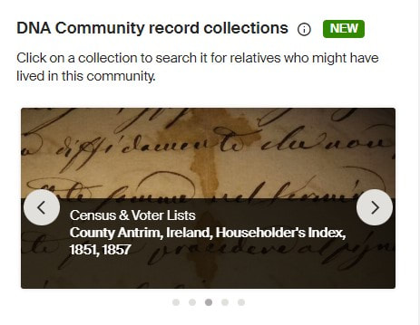 Ancestry DNA Community Record Collections-Ulster, Ireland Genealogy Research 3