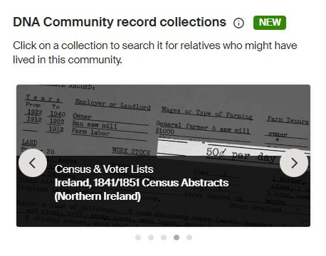 Ancestry DNA Community Record Collections-Ulster, Ireland Genealogy Research 4