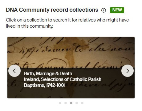 Ancestry DNA Community Record Collections-Central Ireland Genealogy Research 3