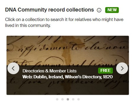 Ancestry DNA Community Record Collections-Leinster, Ireland Genealogy Research 3