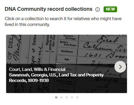 Ancestry DNA Community Record Collections-South Carolina African Americans 1